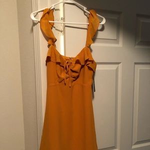 Lulus, size small ruffle dress